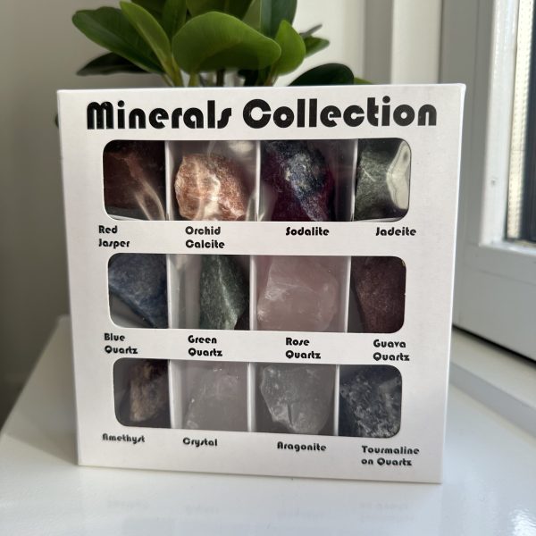 Mix doos mineralen ruw - Cadeautip!